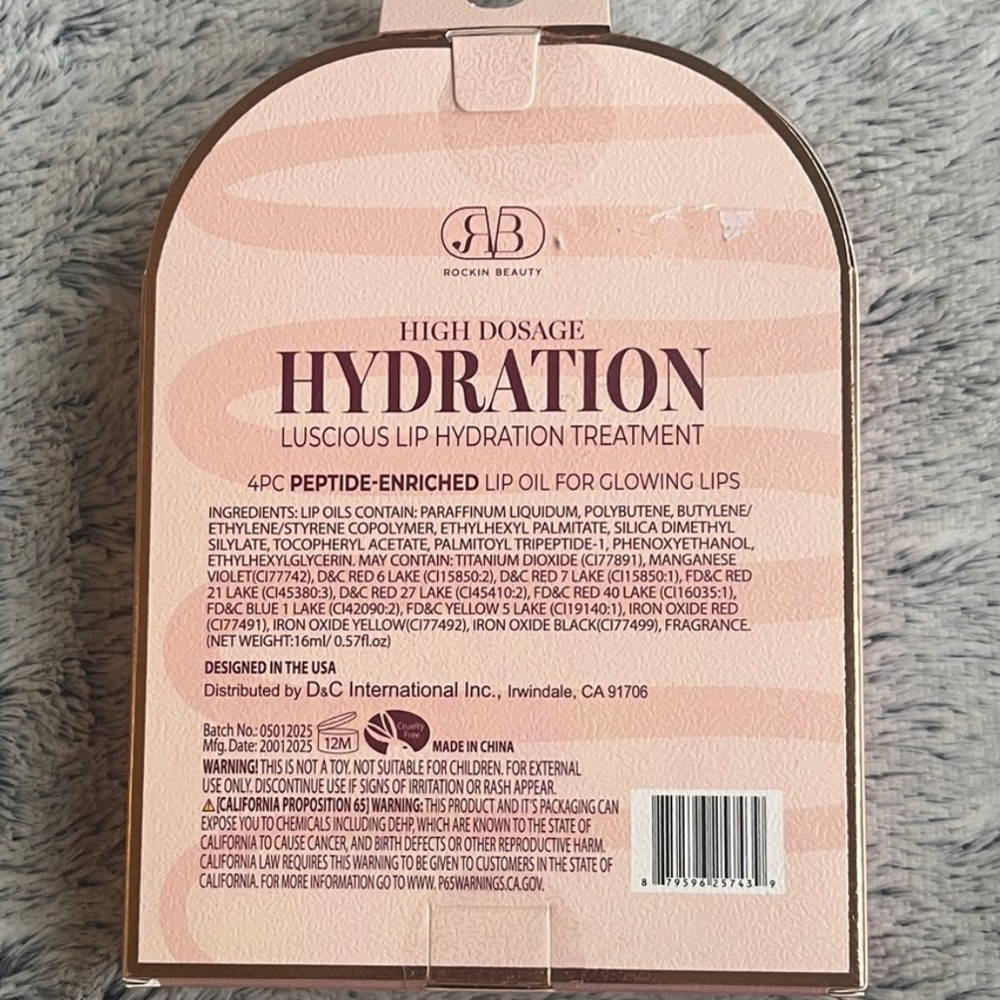 High Dosage Hydration Lip Treatment Set - Pink and Red - Picture 2 of 2